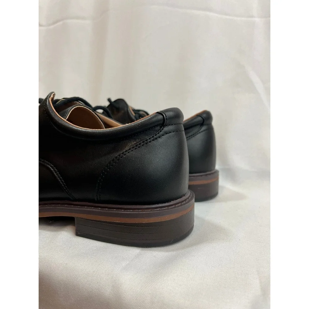 Goodfellow & Co Mens Black Memory Foam Derby Dress Shoes Size 10.5